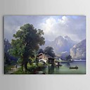 Paysage peint la main peinture l huile 1303-LS232