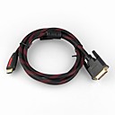 cable hdmi libre 15 m  3m 10ft rouge noir v1.3 1080p HDMI vers HDMI cable standard HDMI haute vitesse