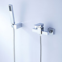 baignoire douche robinet style contemporain avec douche main