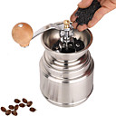 Acier inoxydable Muller Manuel Grinder moulin cafe W16.5cm x L9.5cm x H9cm