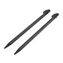 Plastic Stylus Pen pour 3DS LL3DS XL 2 PCS Noir