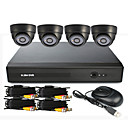 4 canaux CCTV DVR System UPNP 4 Camera dinterieur