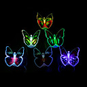 lumiere de papillon colore de LED lumineux campouleurs aleatoires