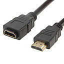 HDMI M  F Cable USB pour Samsung Sony LED Smart TV HD Apple TV PS3 XBOX360 Blu-ray 30 cm