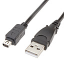 Appareil photo numerique Cable USB pour Olympus 1 m Noir