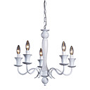 300W Chandelier Bougie Feature avec 5 feux et chaine ajustable E14E12 base