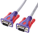 3 6 moniteur VGA HD 15p m  m de cable avec double anneaux magnetiques 3 m