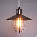 60W lumiere pendante moderne avec Metal Frame and Shade dans le style vieille usine