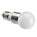 Dimmable E27 3W 240LM 3300-3500K chaud ampoule LED White Ball 220