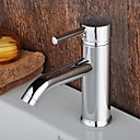 entraxe contemporaine chrome mitigeur du robinet en laiton massif evier salle de bains