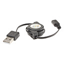 Micro USB vers USB M  M Cable evolutive 05 M