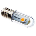 E14 0.5W 3x5050 SMD 35-45LM 2800-3200K Blanc Chaud ampoule LED de refrigerateur  220V 