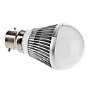 Dimmable B22 3W 180-210LM 6000-6500K Blanc Naturel ampoule de bampoule de LED 220