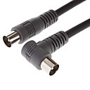 Cable coaxial digital tv hd 1.5m