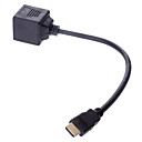 Cable Male HDMI - Double Femelle HDMI 02 m