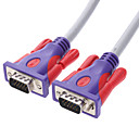 3 6 moniteur VGA HD 15p m  m de cable avec double anneaux magnetiques 15 m