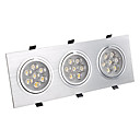 21W Modern Light LED avec 3 plaques de LED dans 30-90 ° Angle de faisceau