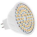 MR16 3.5W 48x3528 SMD 210-230LM 3000-3500K chaud ampoule LED Spot Light Blanc  12V 