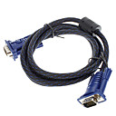 VGA VGA male filet de cable male plaque 1.8m