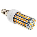 E14 6W 69x5050SMD 500-600LM 3000-3500K lumiere blanche chaude ampoule LED 220-240V