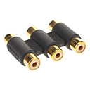 AV 3 RCA F  F Adaptateur