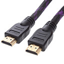 HDMI v1.4 m  m avec double anneaux magnetiques pour smart LED HDTV Apple TV PS3 XBOX 360 blu-ray 15 m