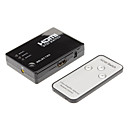 sans cable HDMI 15 m  commutateur hdmi 1080p 3in 1sur HDMI1.3 avec telecommande