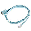 cable plat RJ45-RS232 m  m 1.5m