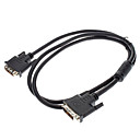 Cable DVI vers DVI male male pour la video numerique HDTV LCD 1.8m