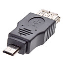 Micro 5P USB F  M Adaptateur