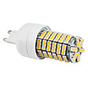 G9 5W 400-450lm 144x3528SMD 3000-3500K Blanc chaud ampoule LED 220-240V