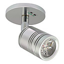 3W Spotlight moderne LED avec angle de support de lumiere reglable