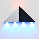 5W moderne Applique murale LED avec elegant en aluminium triangle ufo le style entrelacement rayon de lumiere