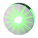 1W moderne mene la lumiere de mur avec Scattering Light Design UFO plaque ronde lumiere de roue