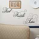 Good Friends Times Wall Sticker alimentaire