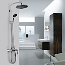 robinet de douche contemporain une finition ABS de qualite chrome precipitations  portable