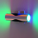 2W moderne Led Wall Light Scattering avec Light Design UFO corps cylindre droit