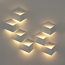 1W LED moderne Wall Light artistique cubique en metal Ombre