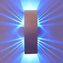 2W moderne Led applique murale avec diffusion de la lumiere Design 2 Shades cubes