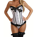 Pois Satin Corset doux mignon Lolita