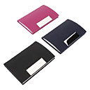 Colorful PU Leather Porte-cartes de visite couleur aleatoire