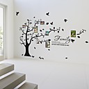 photo mur ossature arbres autocollants fleurs de vie botaniques stickers muraux lavables