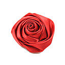 Red Satin Rose Broch...