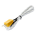 Thermocouple  Sonde de temperature Un Metre TP-01 en fibre de verre Capteur de fil K-type