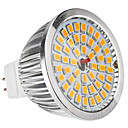 ampoule Spot LED Lumiere Blanche Chaude  MR 16  GU5.3 - 65 W - 48 x 2835 SMD - 520 LM - 12 V 