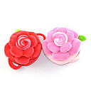 Rose en forme de textile-monnaie couleurs aleatoires