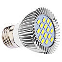 E27 5W 16x5630SMD 400-450LM 6000-6500K Blanc Naturel ampoule spot LED  110220V 