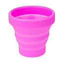 pliable tasse mesurer en silicone  rose 