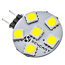 G4 1W 6x5050SMD 70-75LM 6000-6500K Blanc Naturel ampoule spot LED  12V 