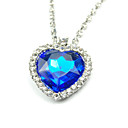 Pendentif Coeur Bleu...